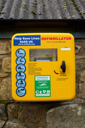 Our Community Defibrillator is Installed