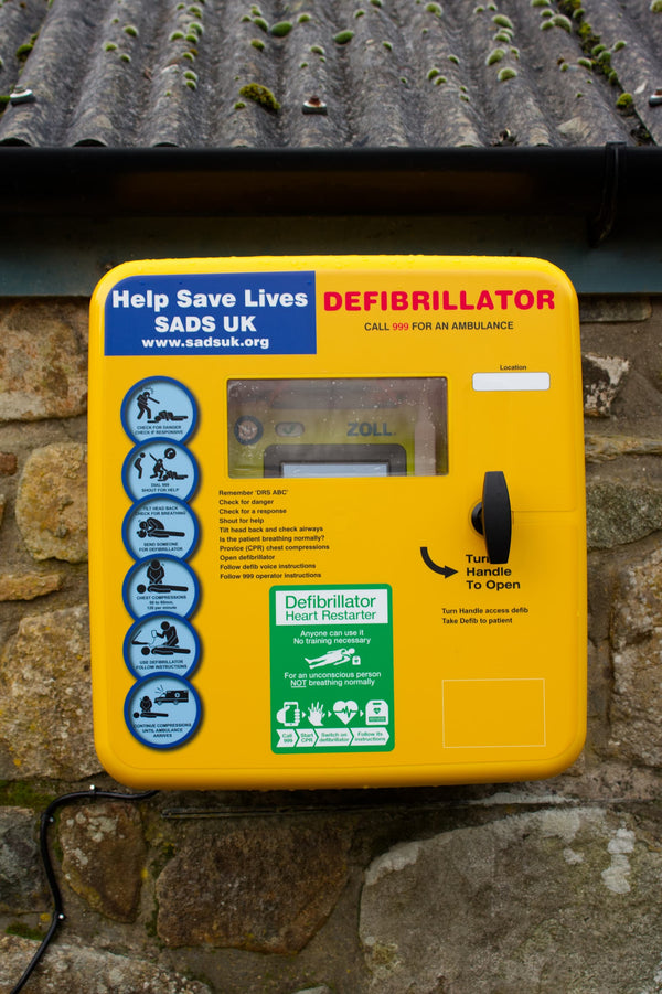 Our Community Defibrillator is Installed