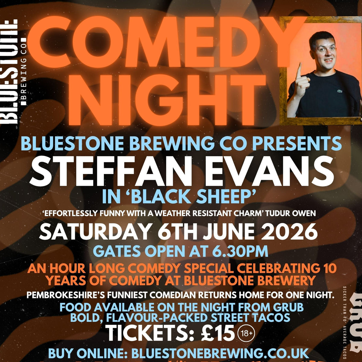 Comedy Night - Steffan Evans Presents Black Sheep